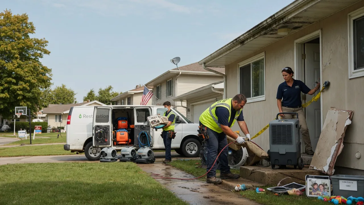 Water Damage Restoration in Hecker, IL near me